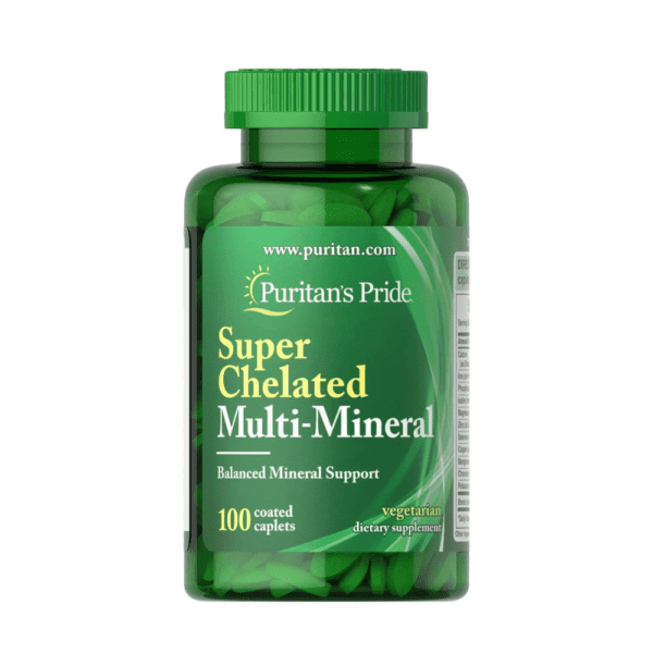 Super Chelated Multi-Mineral x 100 Tabletas