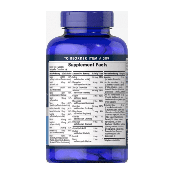 Ultra Vita Man (Multivitamínico Hombres) x 90 Tabletas - Image 2