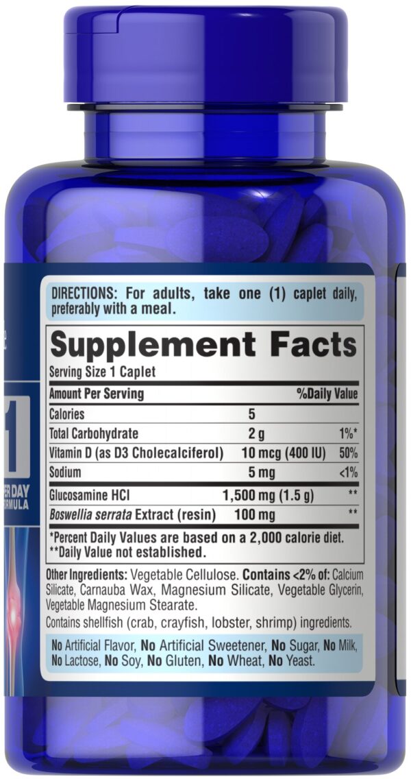 Glucosamina 1500 mg One Per Day (1 al dia) x 60 Tabletas - Image 2