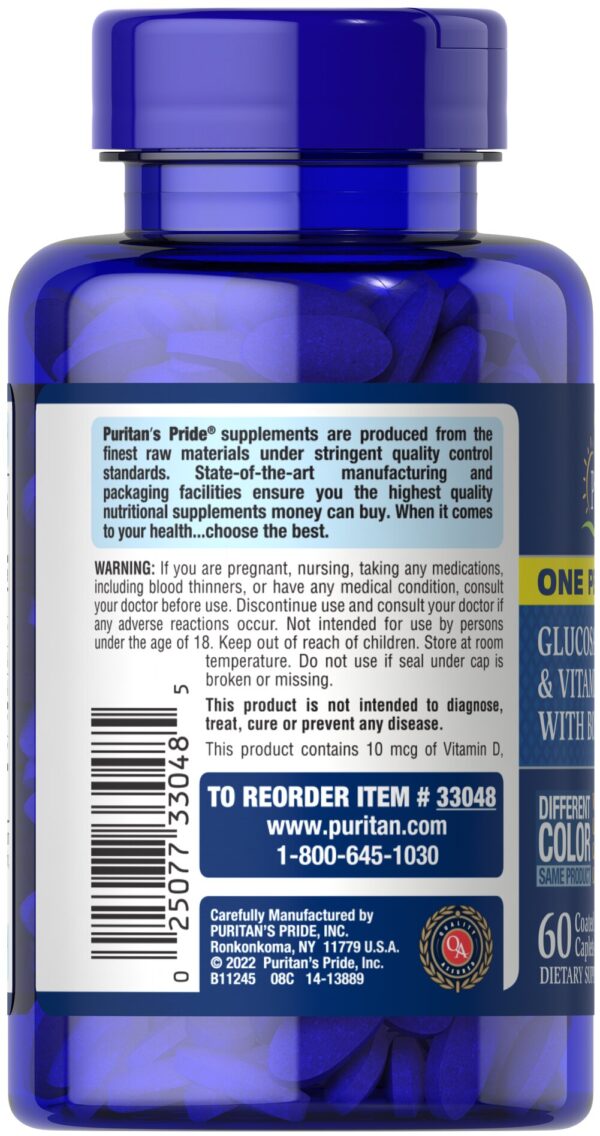 Glucosamina 1500 mg One Per Day (1 al dia) x 60 Tabletas - Image 3