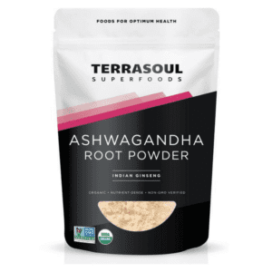 Ashwagandha Polvo Orgánica Terrasoul (6 Onzas/170 gramos)