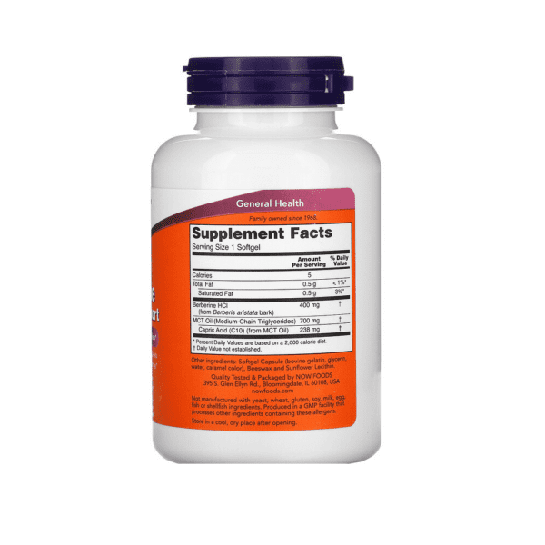 Berberine berberina mct oil  90 softgels - Image 2