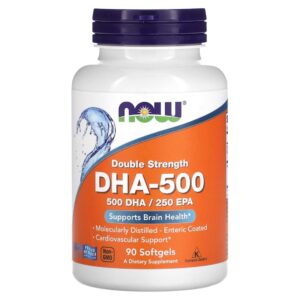 Comprar DHA-500 90 Cápsulas, Omega-3 de Doble Potencia con EPA