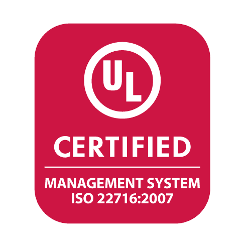 UL Enhanced Certification for Cosmetics badge image