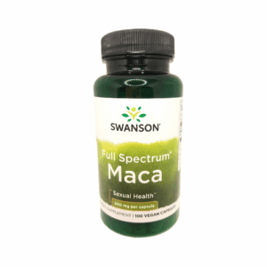 Maca Peruana Swanson 500mg | 100 Cápsulas Veganas - Suplemento Botánico
