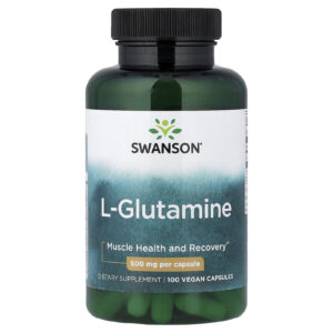 L-Glutamina Glutamine 500 mg 100 Capsulas